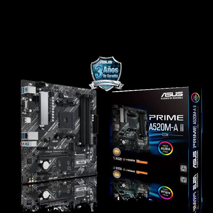 Motherboard Asus A520M-A II CSM AM4 · Asus