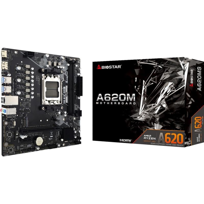 Motherboard Biostar A620MS DDR5 AM5 · BioStar
