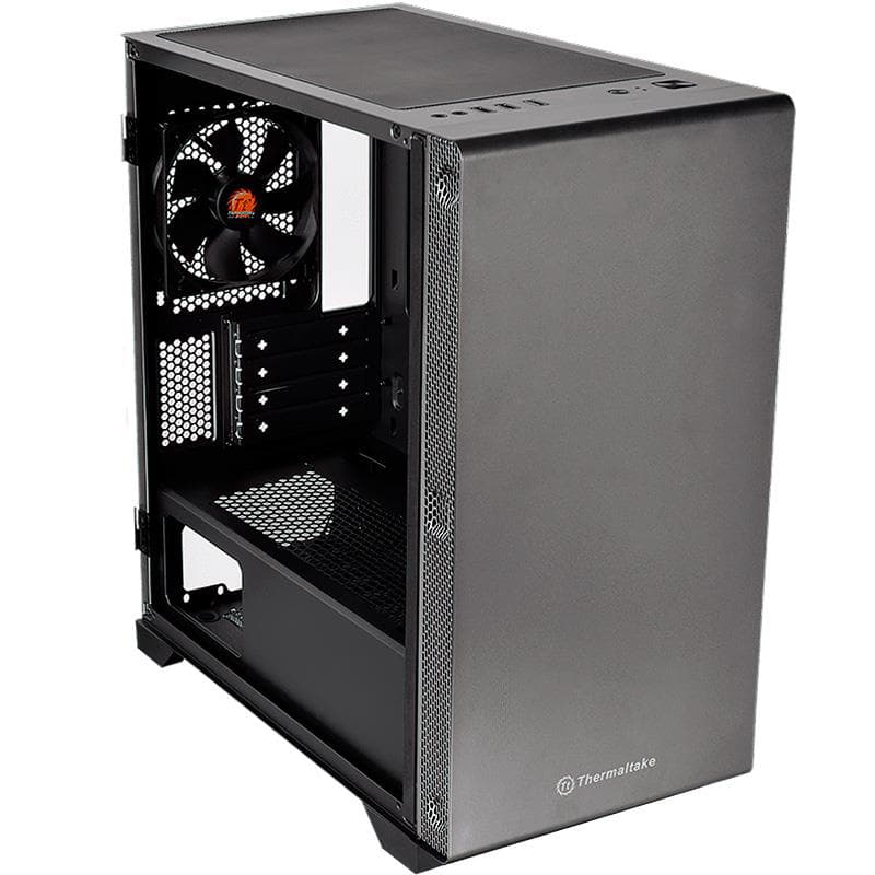 Gabinete Thermaltake S100 Black Tempered Glass · Thermaltake
