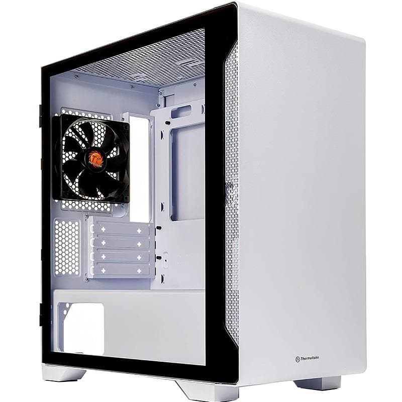 Gabinete Thermaltake S100 White Tempered Glass · Thermaltake