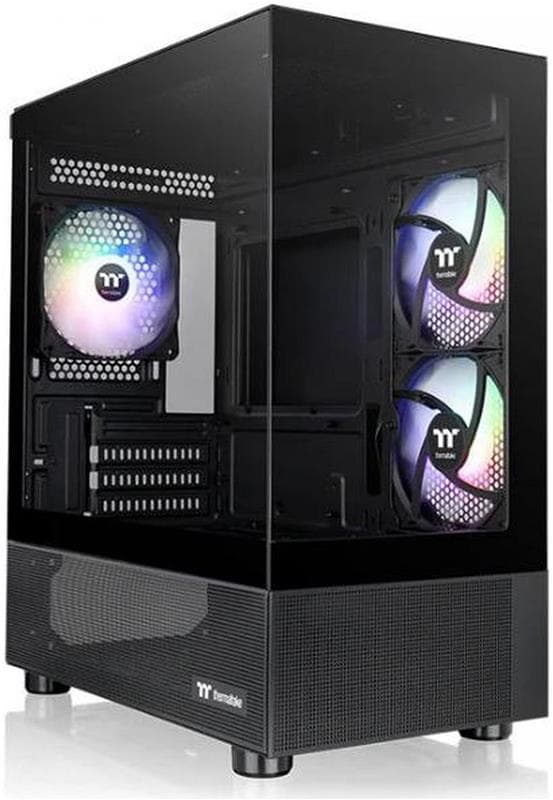 GABINETE THERMALTAKE VIEW 170 TG ARGB BLACK TEMPERED GLASS