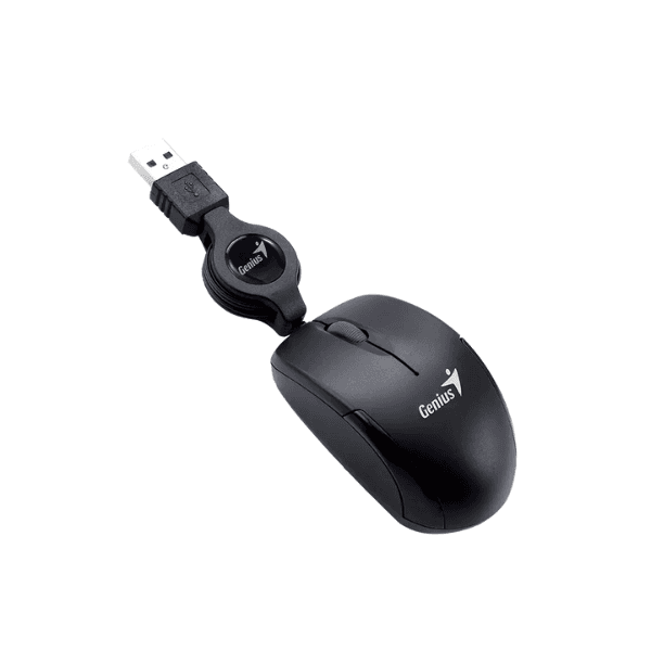 Mouse Genius Micro Traveler Black USB (7885) · Genius
