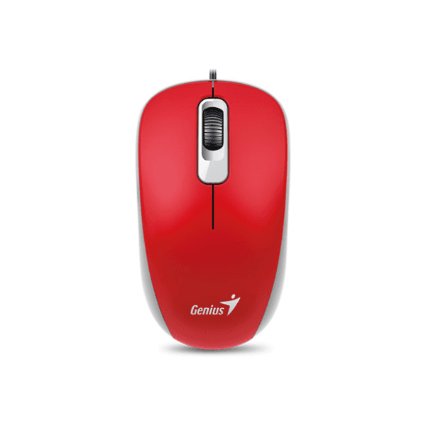 Mouse Genius DX-110 USB Red (1507) · Genius