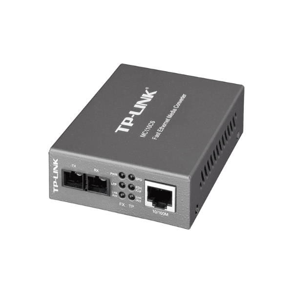 Producto Tp-link Smb MC110CS media converter 10/100 single mode 0407 · TP LINK SMB
