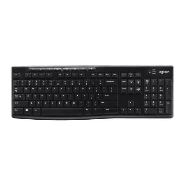 Teclado Logitech Wireless K270 Graphite 920-004426 (8789) · Logitech