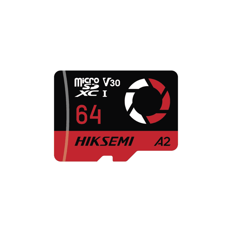 MicroSD HIKSEMI 64Gb Capture p/camaras profesionales 4k (0845) · Hiksemi