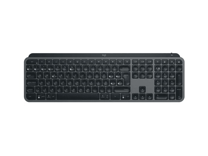 Teclado Logitech Wireless MX Keys Graphite Spanish 920-011561 · Logitech