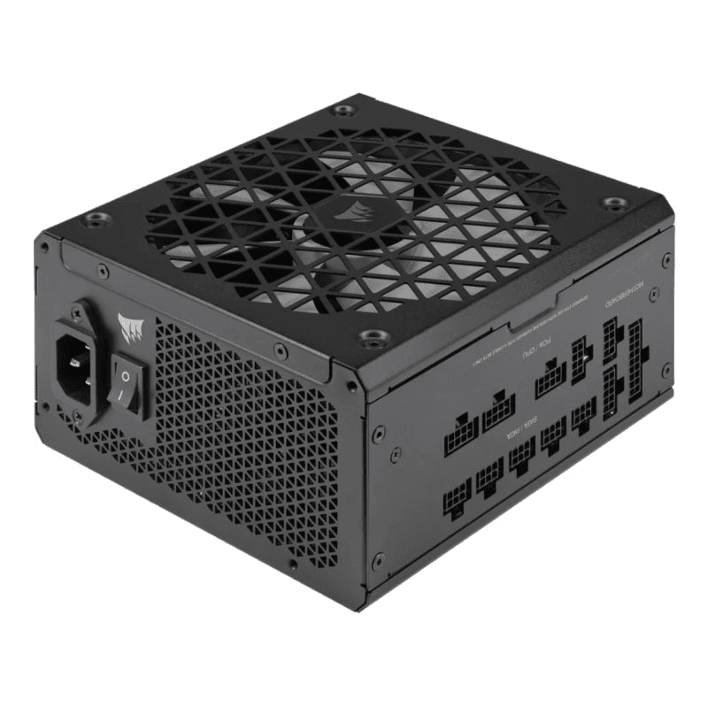Fuente Corsair RM850x Shift 850W 80 Plus Gold Full Modular PCIe 5.1 / ATX 3.1 Black (3707) · Corsair