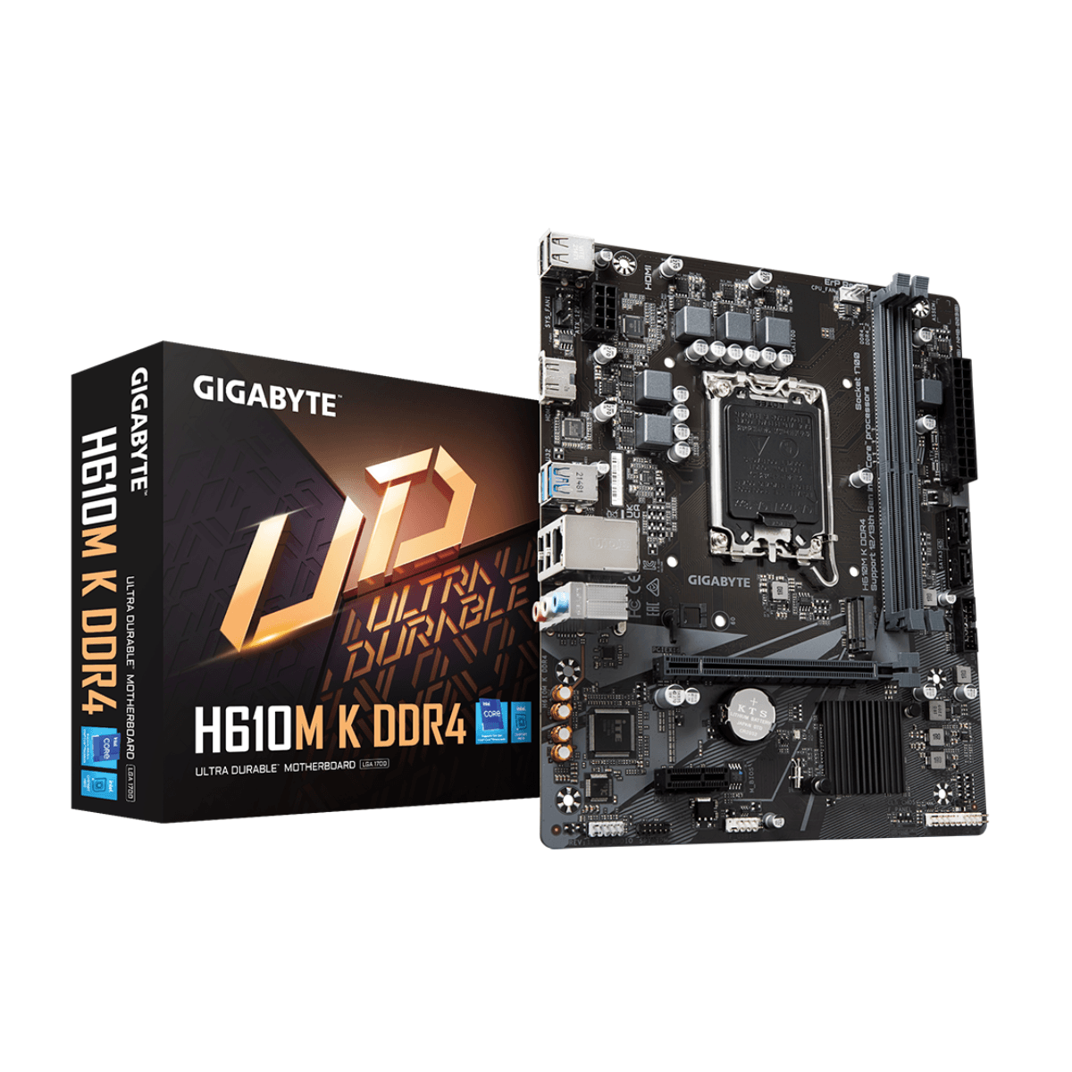 Mother Gigabyte H610M K DDR4 1700 (12va/13va/14va Gen) (1675) · Gigabyte