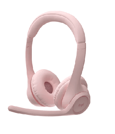 Auricular Wir c/Microfono Logitech Zone 300 Rose 981-001411 · Logitech