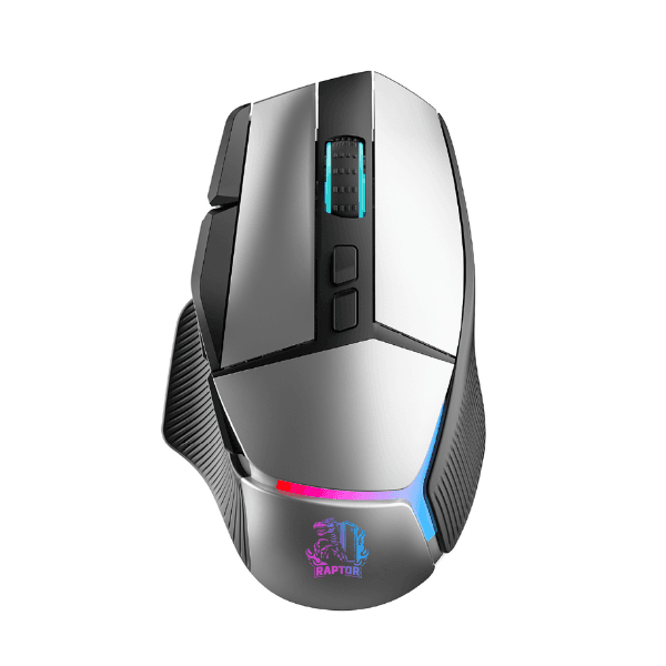 Mouse Gamer Raptor Storm Grip 9 botones 8000dpi retroiluminado (2177) · RAPTOR