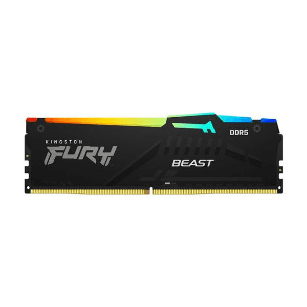 Memoria DDR5 Kingston 16Gb 5600 MHz FURY BEAST RGB (8585) · Kingston