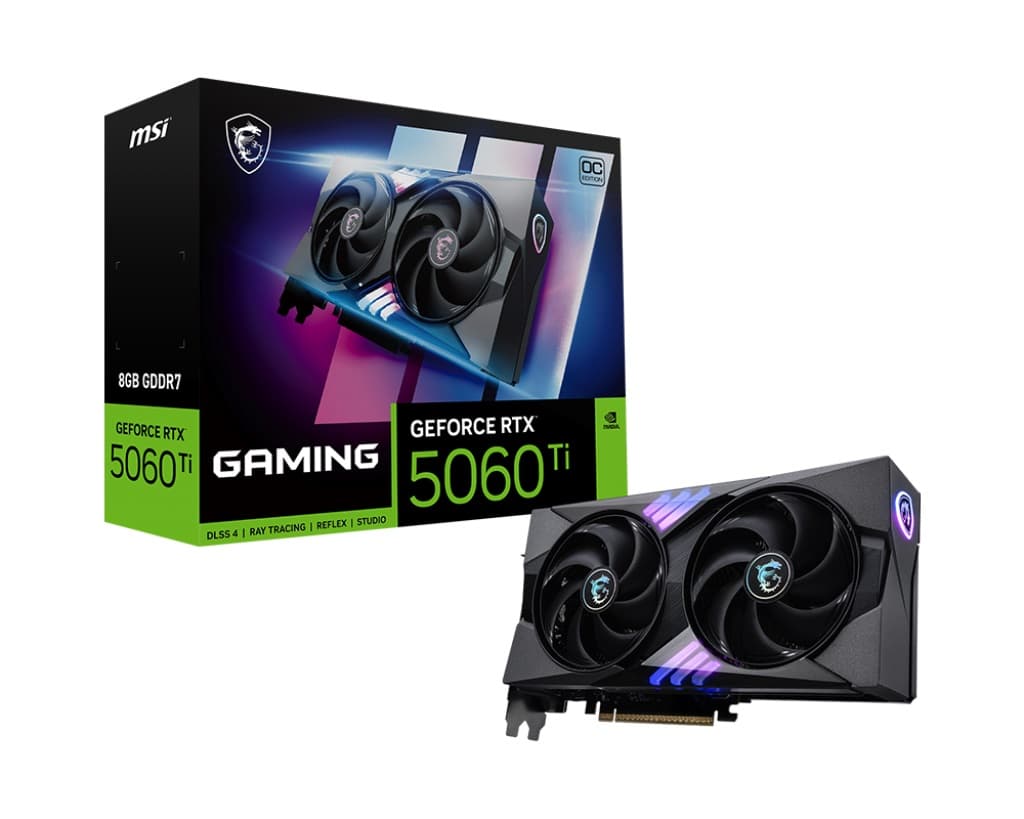 VGA MSI GeForce RTX 5060 Ti 8G GAMING OC (6796) · MSI