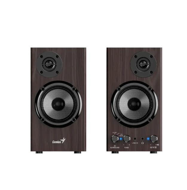 Parlantes Genius SP-HF520 BT,Dark Brown,AR,100-240V (2992) · Genius