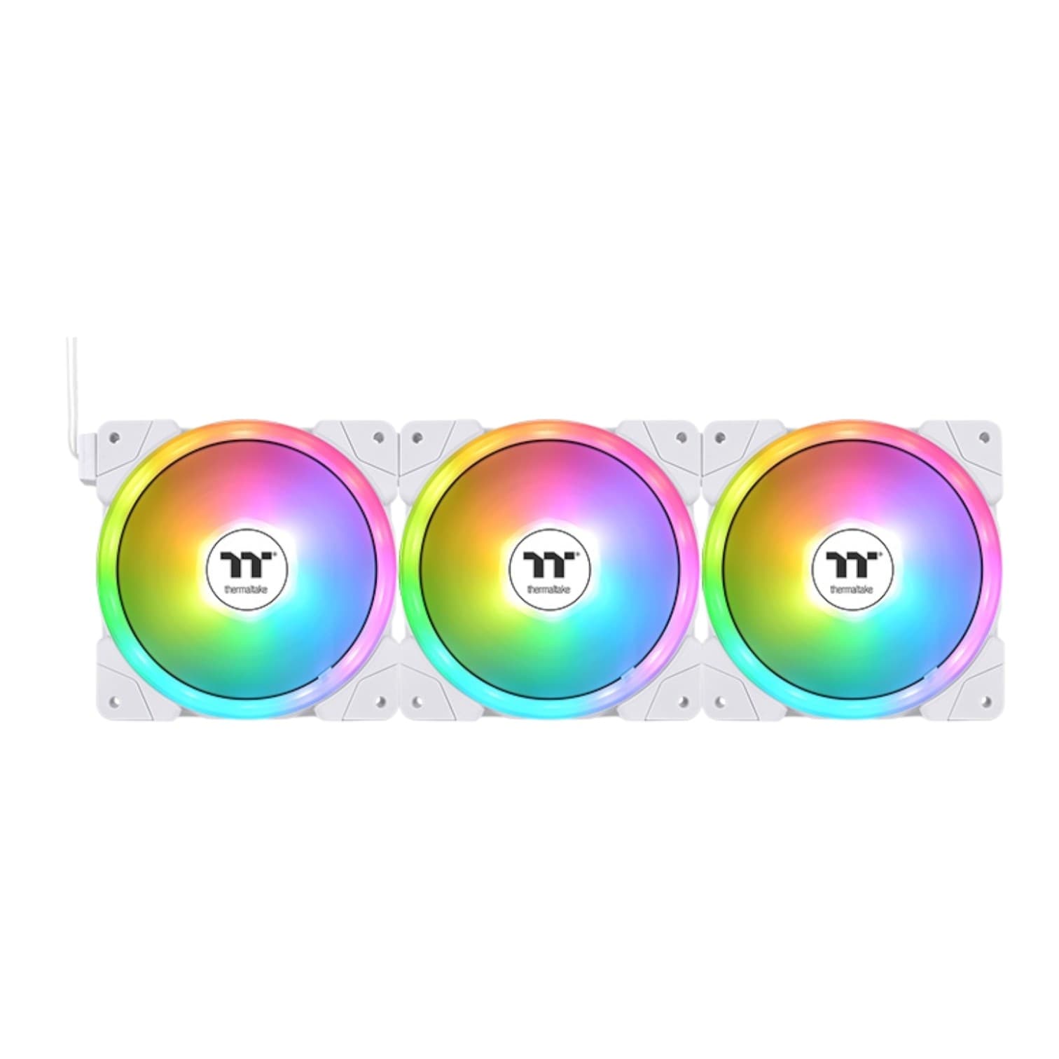 SWAFAN TT EX14 Premium Edition Fan ARGB x3 White (9388) · Thermaltake