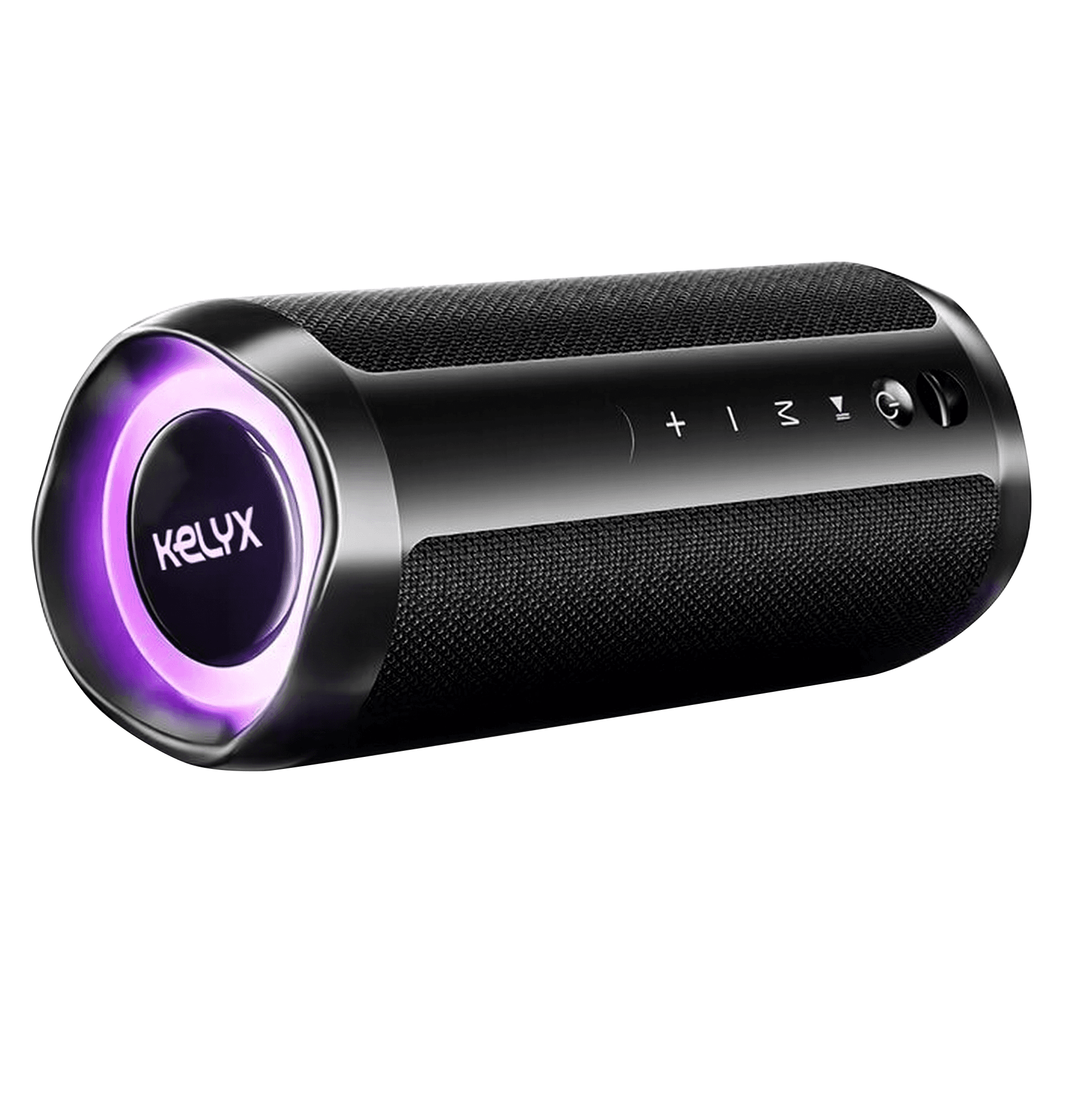 Parlante Kelyx Bluetooth 2 altavoces 12W cilindro RGB HIFI IPX7 MicroSD / USB (7961) · Kelyx