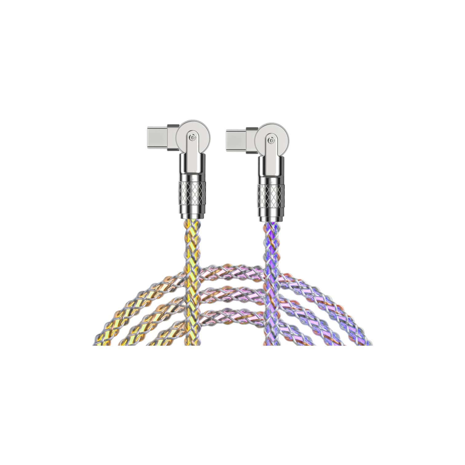 Cable Kelyx Type C a Type C con RGB 100W (7923) · Kelyx