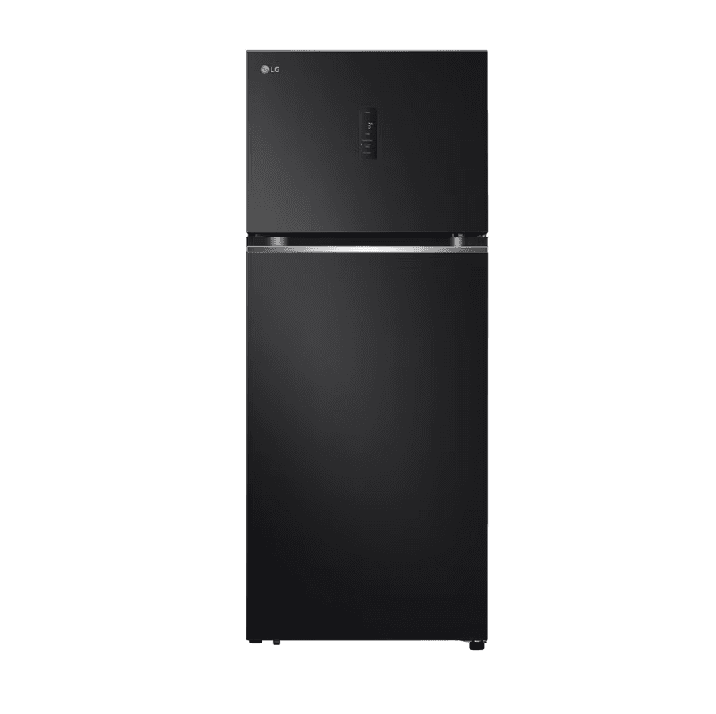 HELADERA LG DOOR COOLING 395 lts NEGRA (2617) · LG Linea Blanca