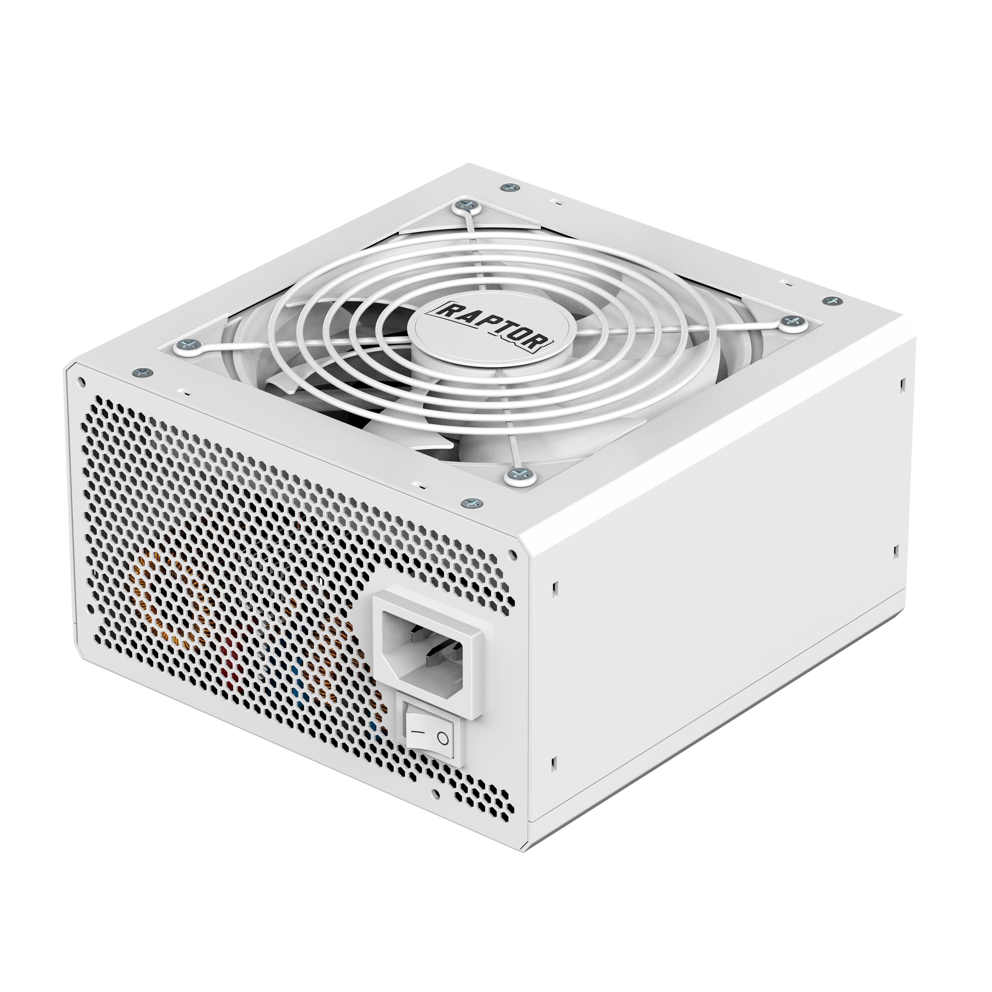 Fuente Raptor Volt 1000W 80 Plus Gold Full Modular PCIe 5.1 Blanca (7640) · RAPTOR