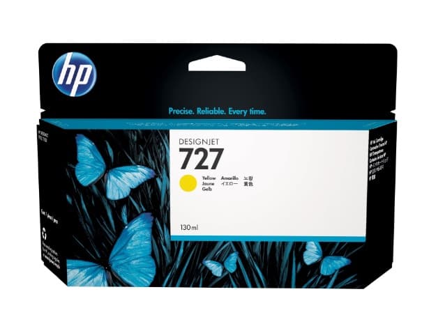 B3P21A HP 727 130-ml Yellow Designjet Ink (3765) · HP