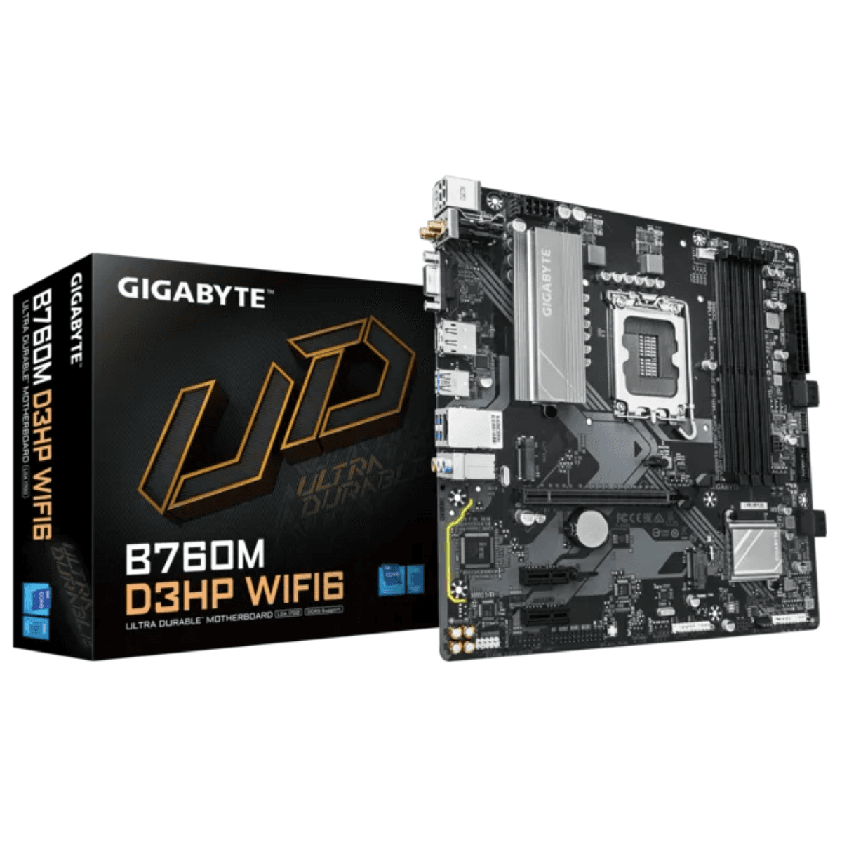 Mother Gigabyte B760M D3HP WIFI6 DDR5 1700 (12va/13va/14va Gen)(7638) · Gigabyte