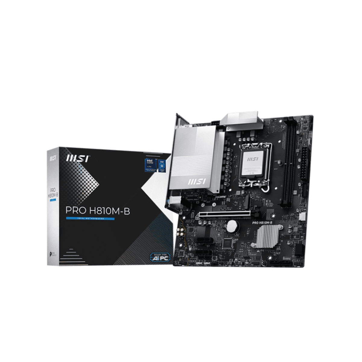 Mother MSI PRO H810M-B DDR5 1851 (Serie Ultra) (7977) · MSI