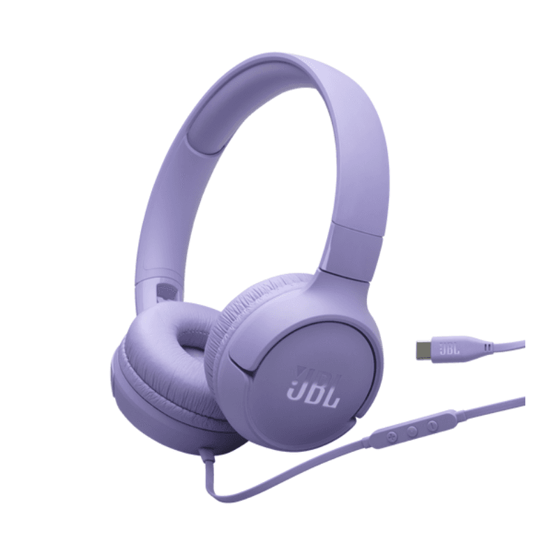 AURICULAR JBL T520C VIOLETA USB C (3248) · JBL
