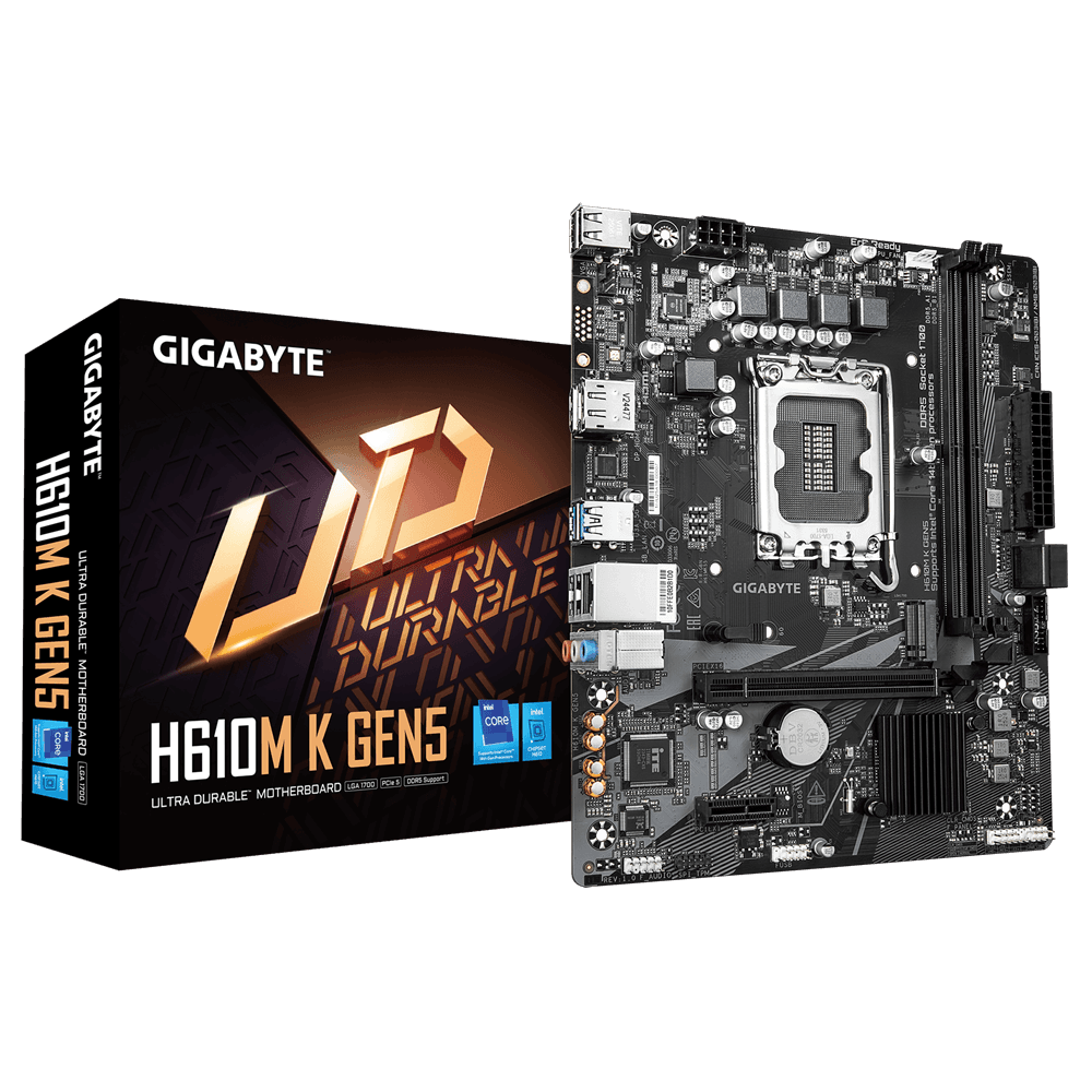 Mother Gigabyte H610M K GEN5 DDR5 1700 (12va/13va/14va Gen) (0149) · Gigabyte