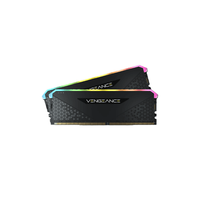 Memoria DDR4 Corsair 32Gb 3200 MHz(2x16Gb) Vengeance RGB RS CL16 (9038) · Corsair Memorias