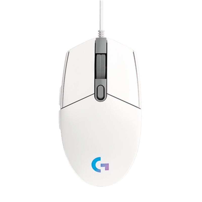 Mouse Logitech G G203 RGB Lightsync White · Logitech