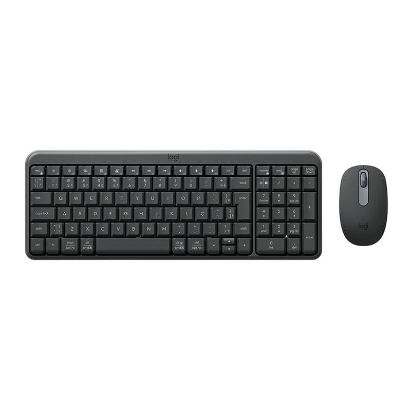 TEC + MOU INAL LOGITECH MK250 Graphite BLUETOOTH · Logitech