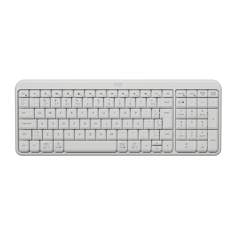 TECLADO INAL LOGITECH K250 White · Logitech