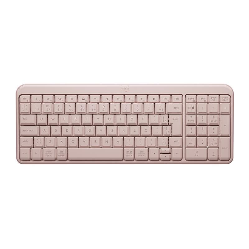 TECLADO INAL LOGITECH K250 Rosa · Logitech