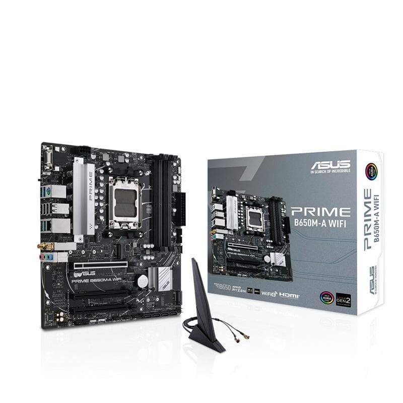 Motherboard ASUS PRIME B650M-A WIFI II 6 AMD Socket AM5 DDR5 · Asus