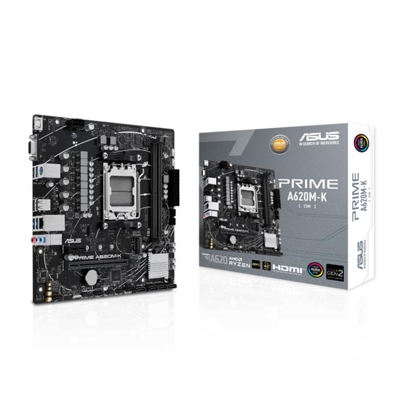 Motherboard ASUS PRIME A620M-K-CSM AMD Socket AM5 DDR5 · Asus