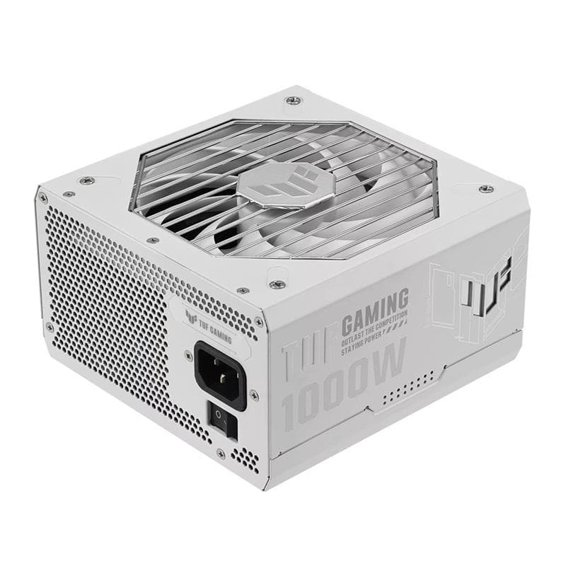 Fuente ASUS TUF Gaming 1000W Gold White Edition · Asus