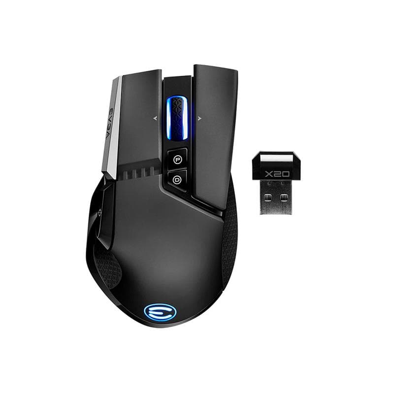 Mouse Inalámbrico EVGA X20 Gaming Black · EVGA