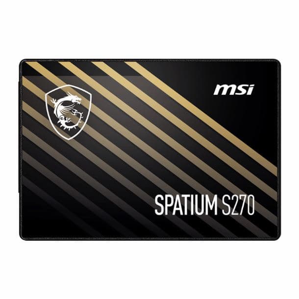 HD SSD 480GB MSI SPATIUM S270 SATA III 2.5 · MSI