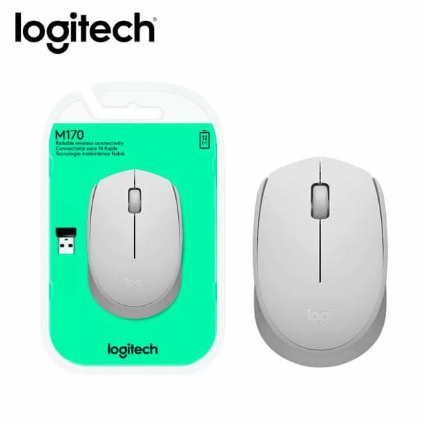 MOUSE LOGITECH WIRELESS M170 WHITE BLISTER 910-006864 · Logitech