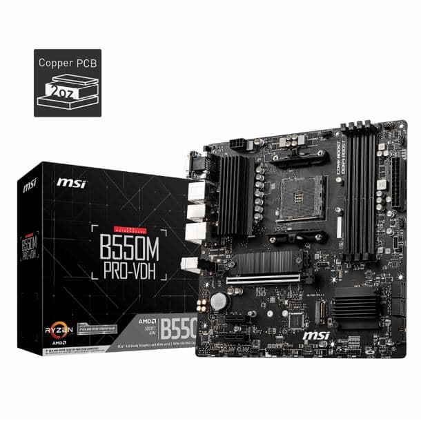 MOTHER MSI B550M PRO-VDH WIFI DDR4 AM4 · MSI
