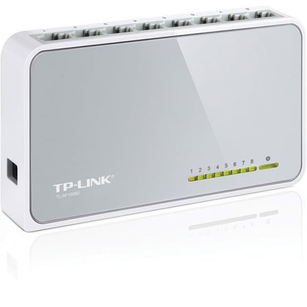 SWITCH 8 PUERTOS TP-LINK TL-SF1008D · TP-Link