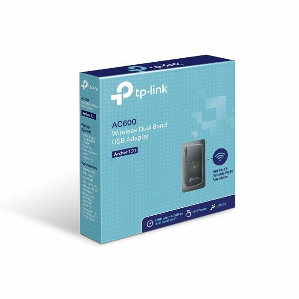 PLACA DE RED USB WIFI TP-LINK ARCHER T2U AC600 MINI DUAL BAND · TP-Link