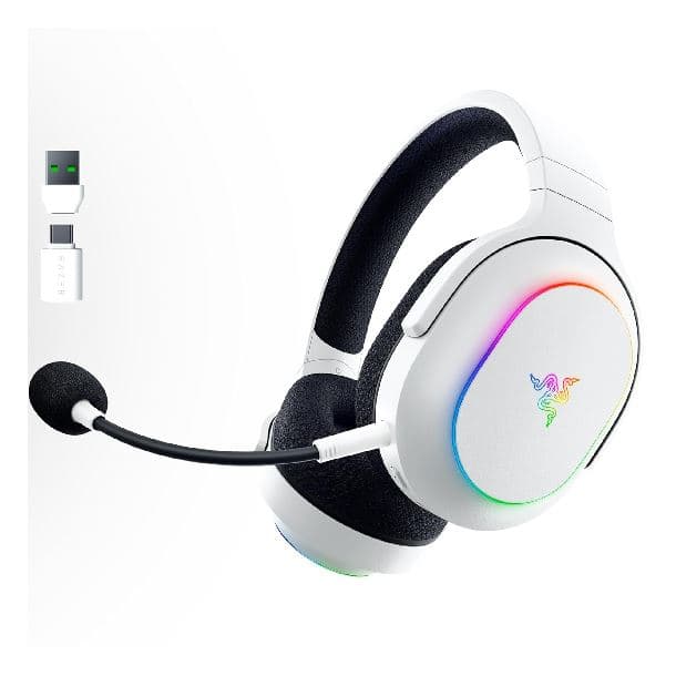AURICULAR GAMER WIRELESS RAZER BARRACUDA X CHROMA WHITE RZ04-05220200-R3U1 · Razer