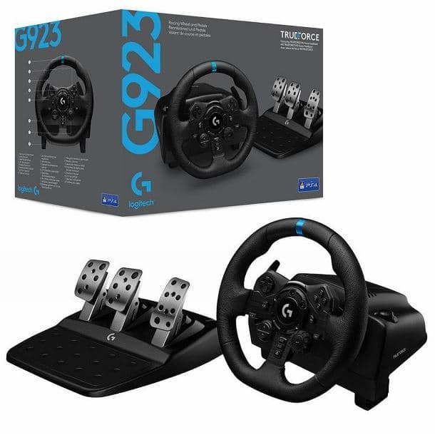 VOLANTE Y PEDALERA LOGITECH G923 PC/PS4/PS5 941-000148 · Logitech