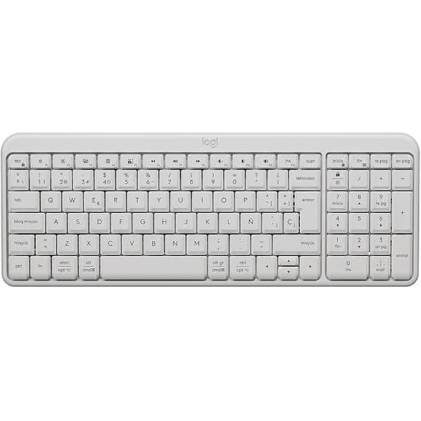 TECLADO BLUETOOTH LOGITECH K250 WHITE 920-013446 · Logitech