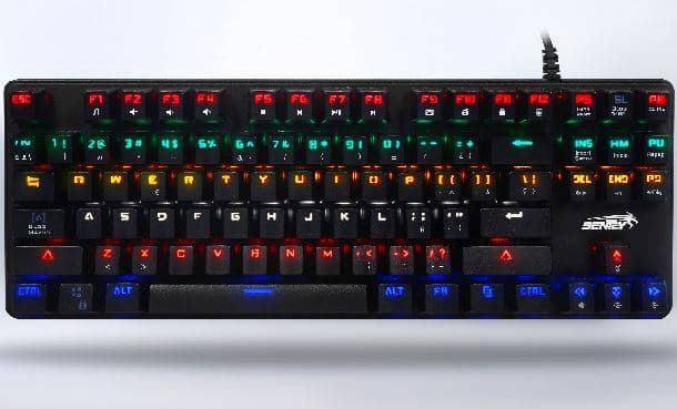 Teclado gamer RGB Sentey GS510 · Sentey