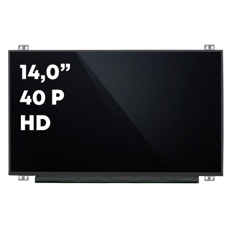 Pantalla Display 14.0 HD 1366x768 40 Pines Con Anclajes