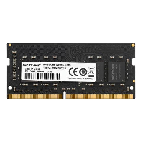 Memoria Ram Hikvision Ddr4 16gb 3200Mhz Sodimm Notebook · Hikvision
