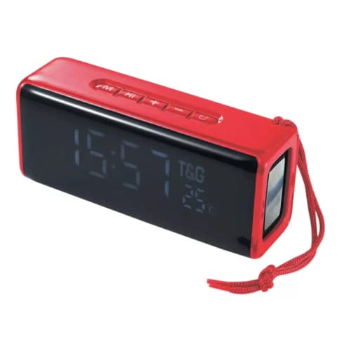 Parlante Portatil Reloj Digital T&g 174 Bluetooth Usb · T&g