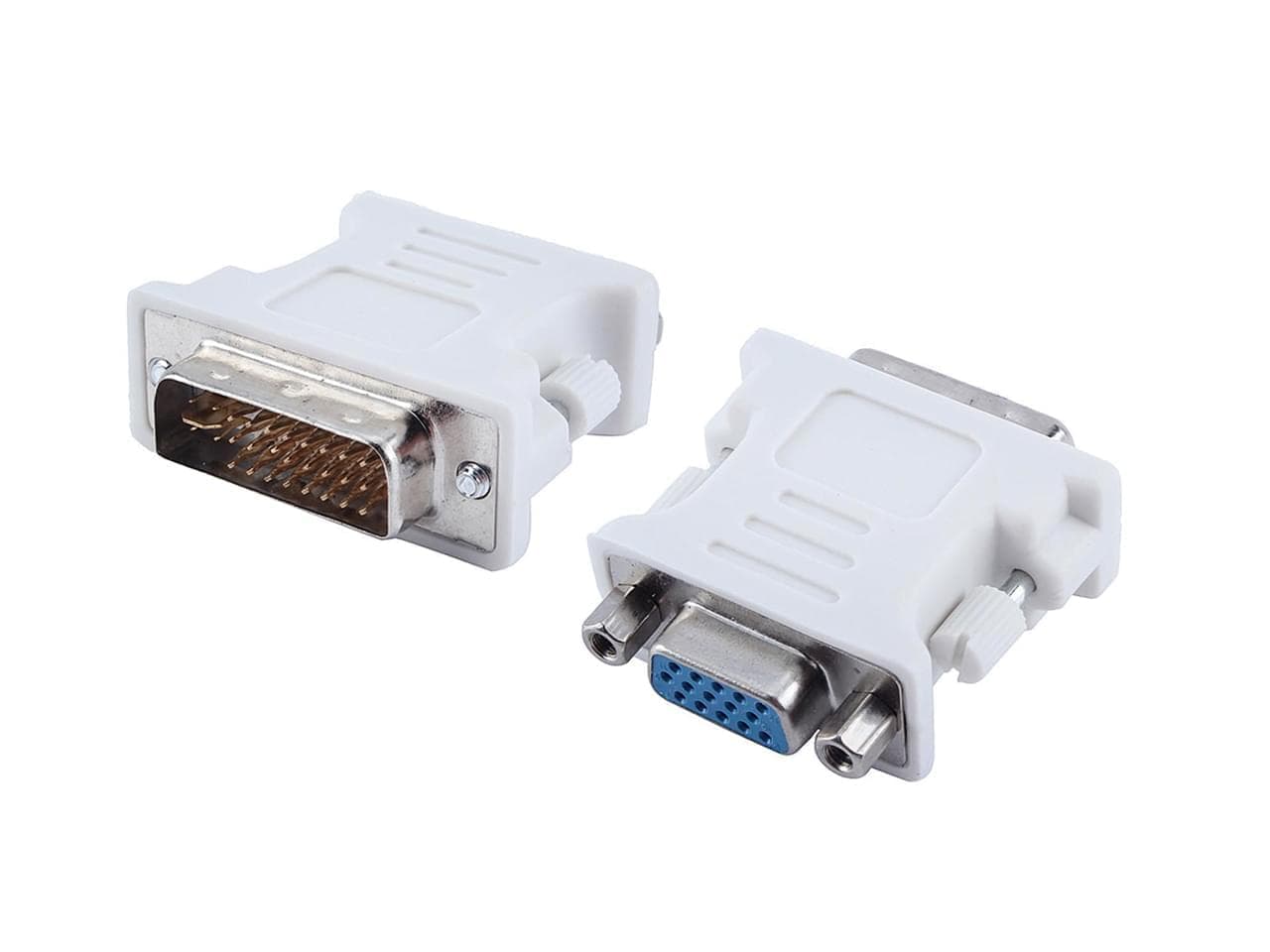 Adaptador DVI-I 24+5 macho a VGA hembra - Imagen 1